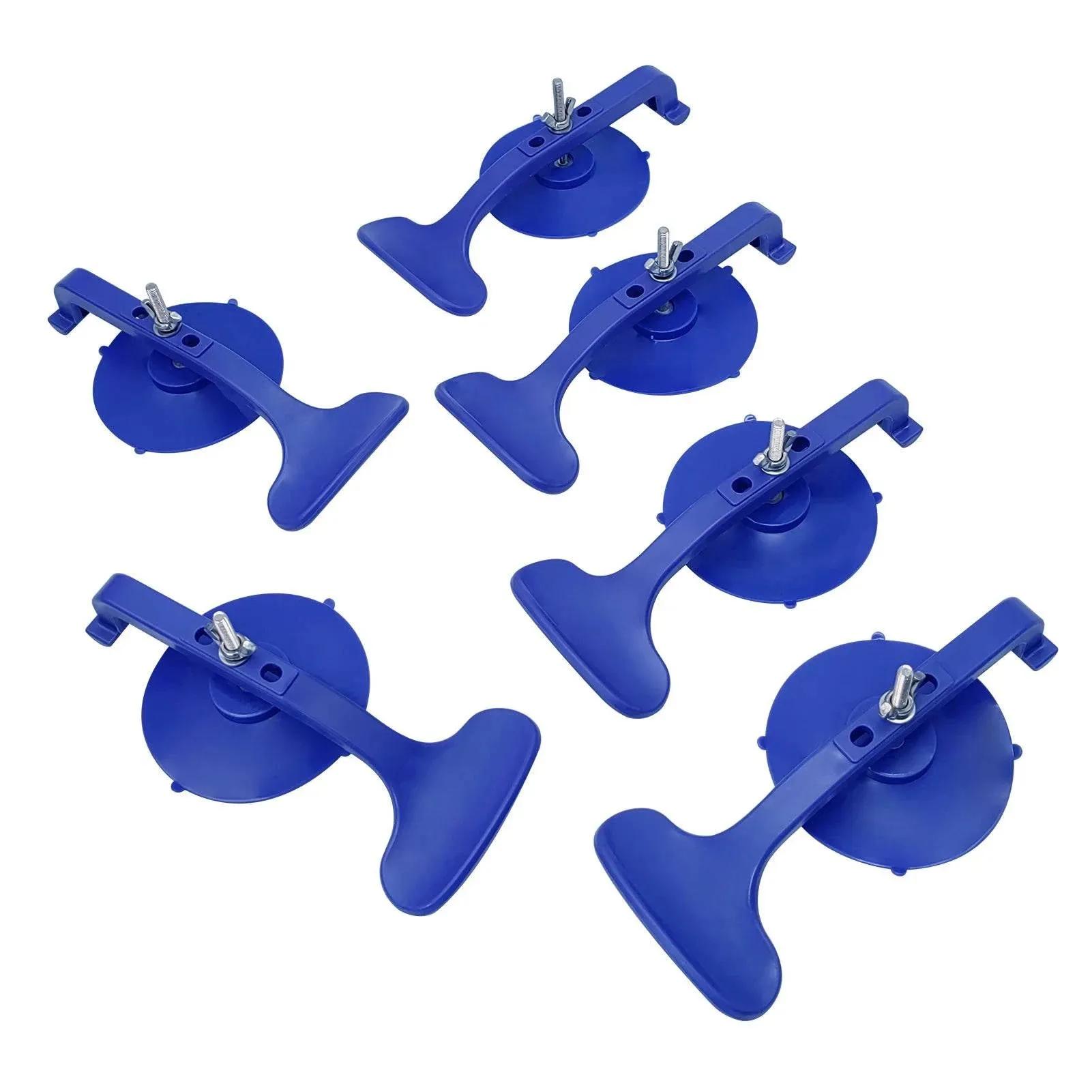 6pcs Suction Cup Clamps Large Suction Cup for Convertible Glass Windshield Repair Gluing Or Home Repairs