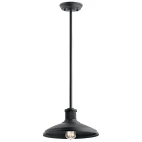 Allenbury Single-Light Outdoor Pendant/Semi-Flush Mount Ceiling Fixture