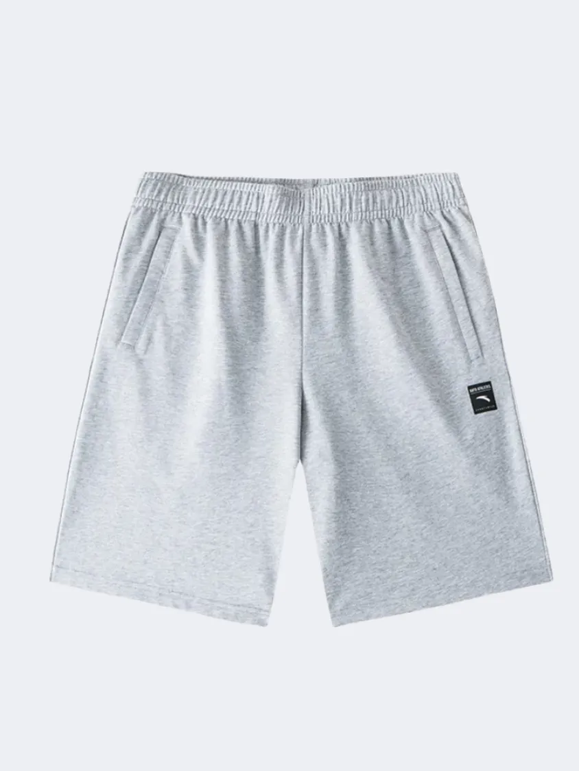 Anta Group Purchase Men Training Short Heather Grey