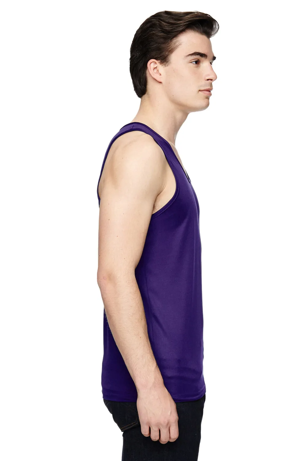 Augusta Sportswear Mens Training Moisture Wicking Tank Top - Purple