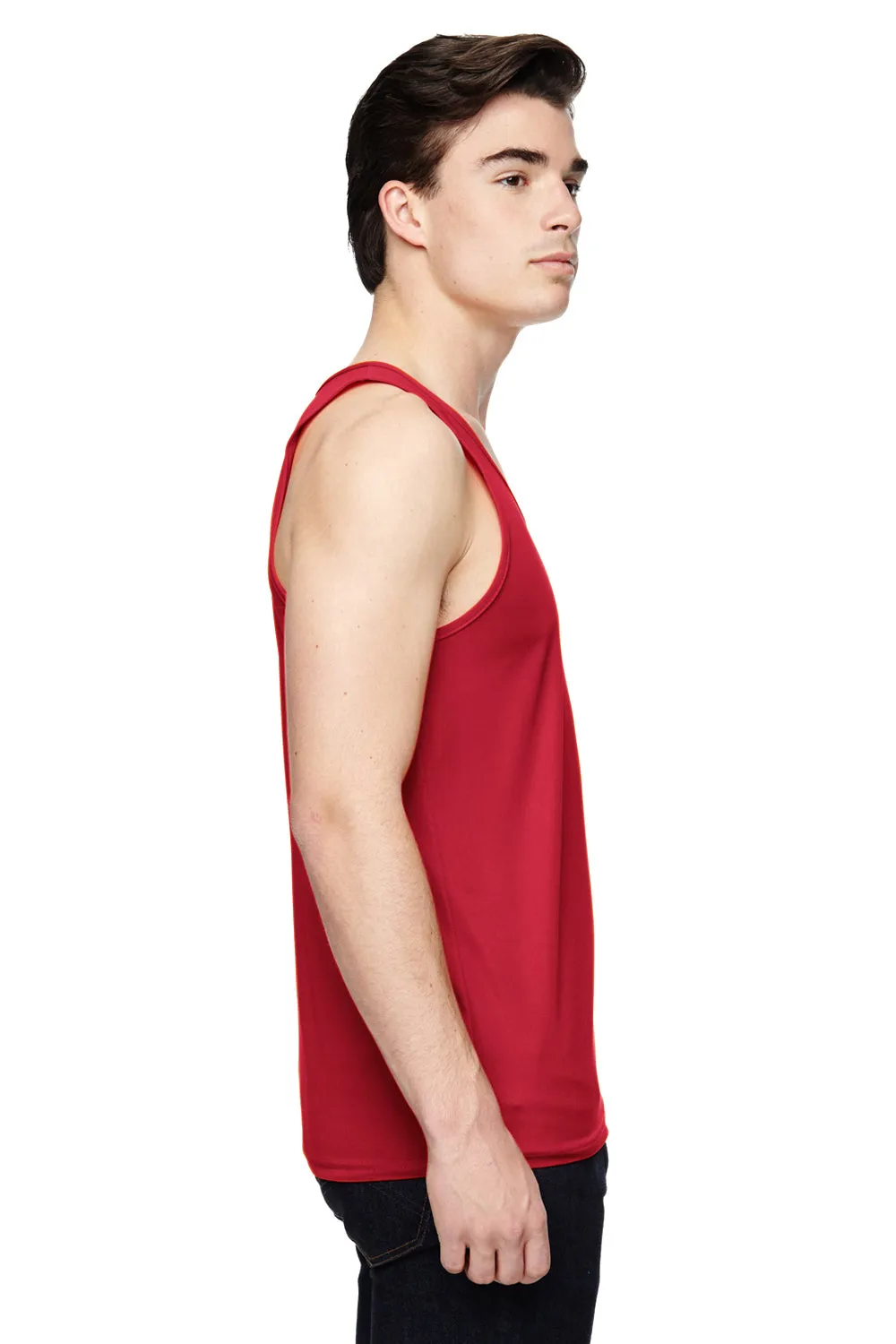 Augusta Sportswear Mens Training Moisture Wicking Tank Top - Red