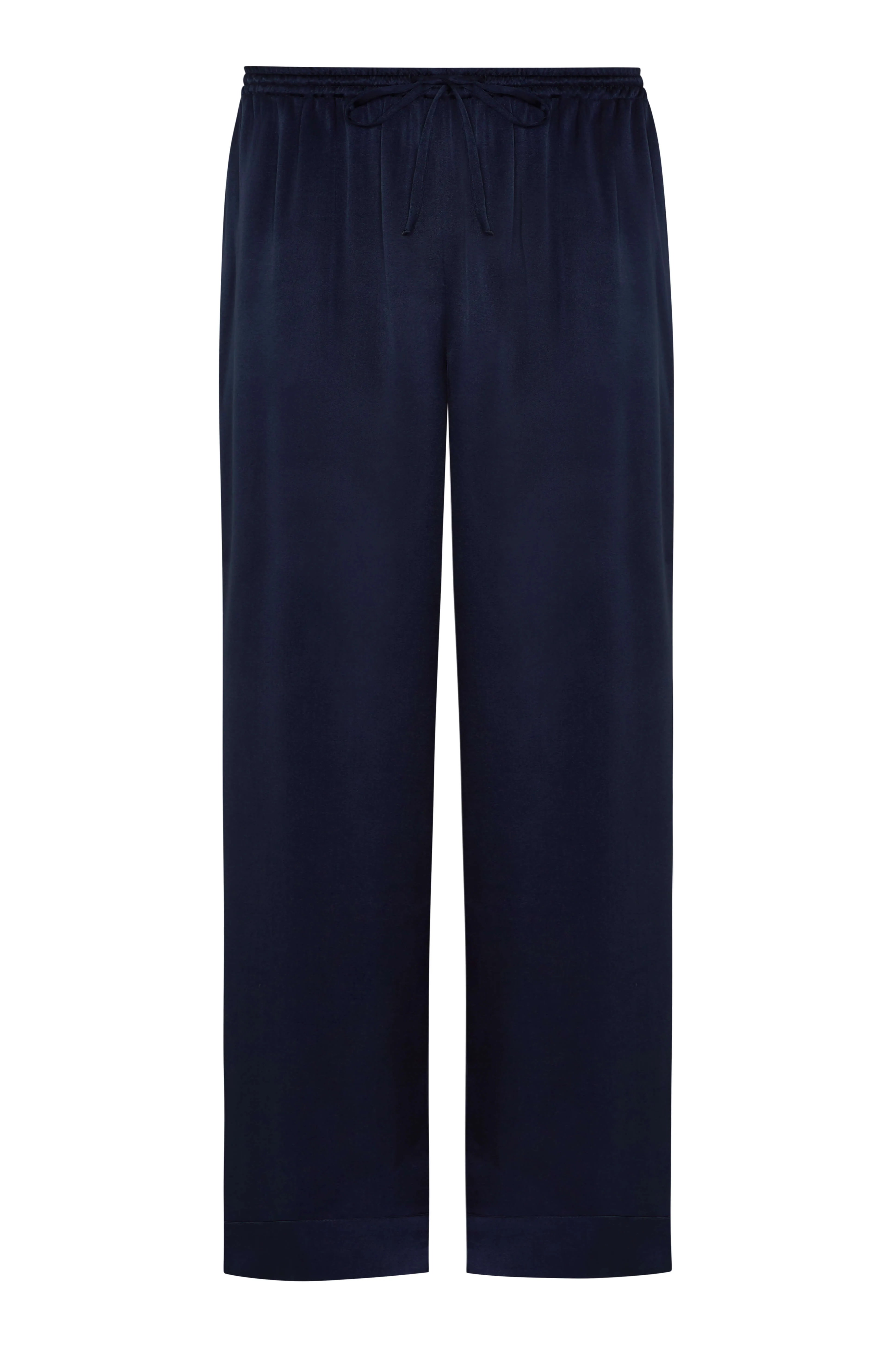 Aurelia Trouser Midnight Silk Satin