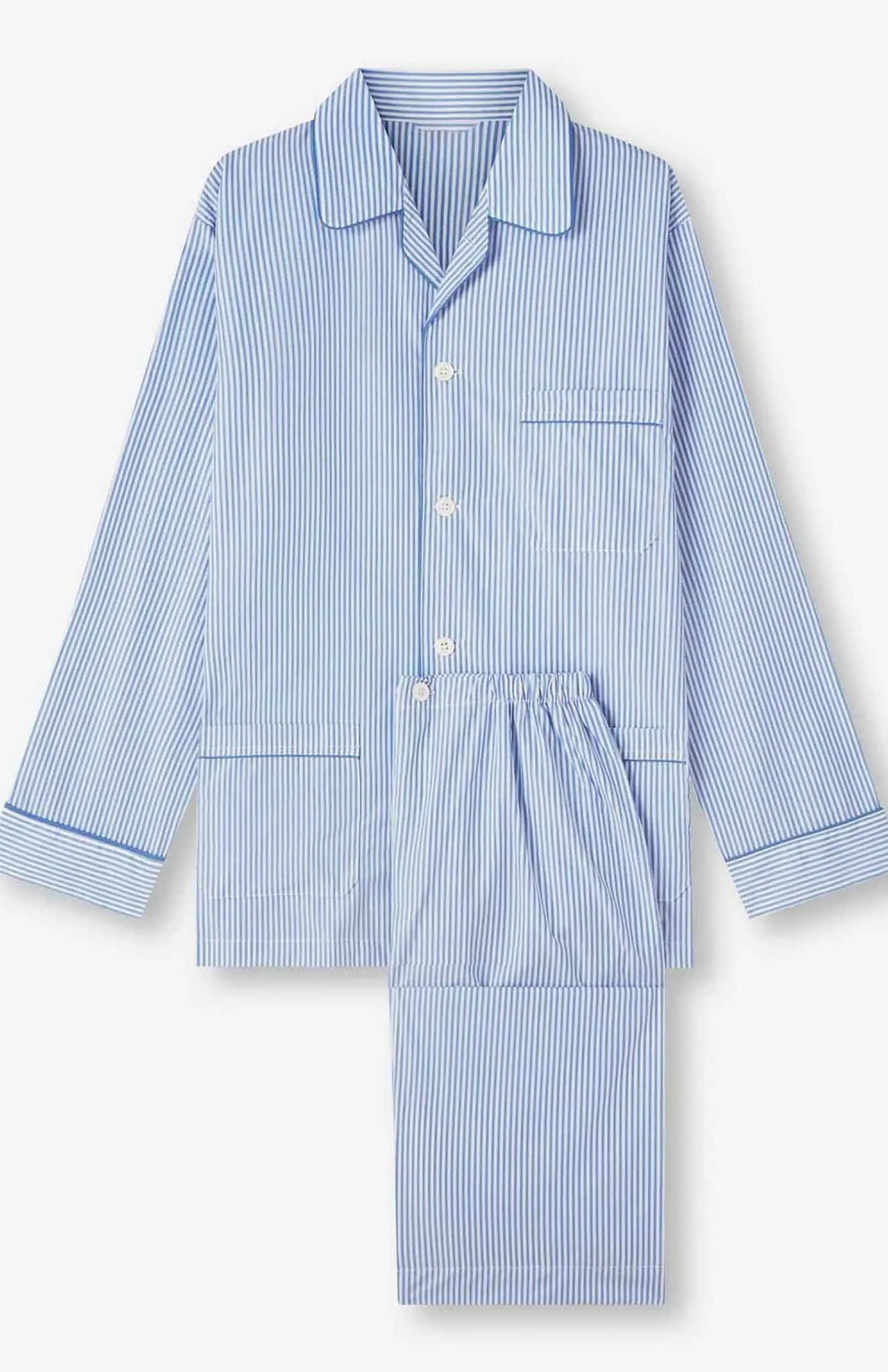 Blue Lines | Blue Lounge Wear Set | 100% Cotton