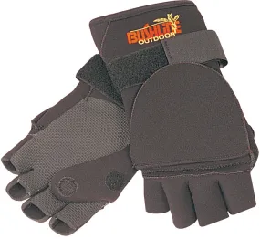 Bushline Outdoors Neoprene Flip Mitts Convertible Fishing Gloves