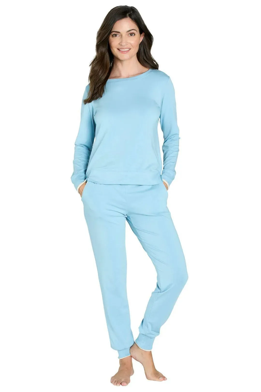 Calypso Relaxed Long Sleeve Loungewear Set - Sales Rack