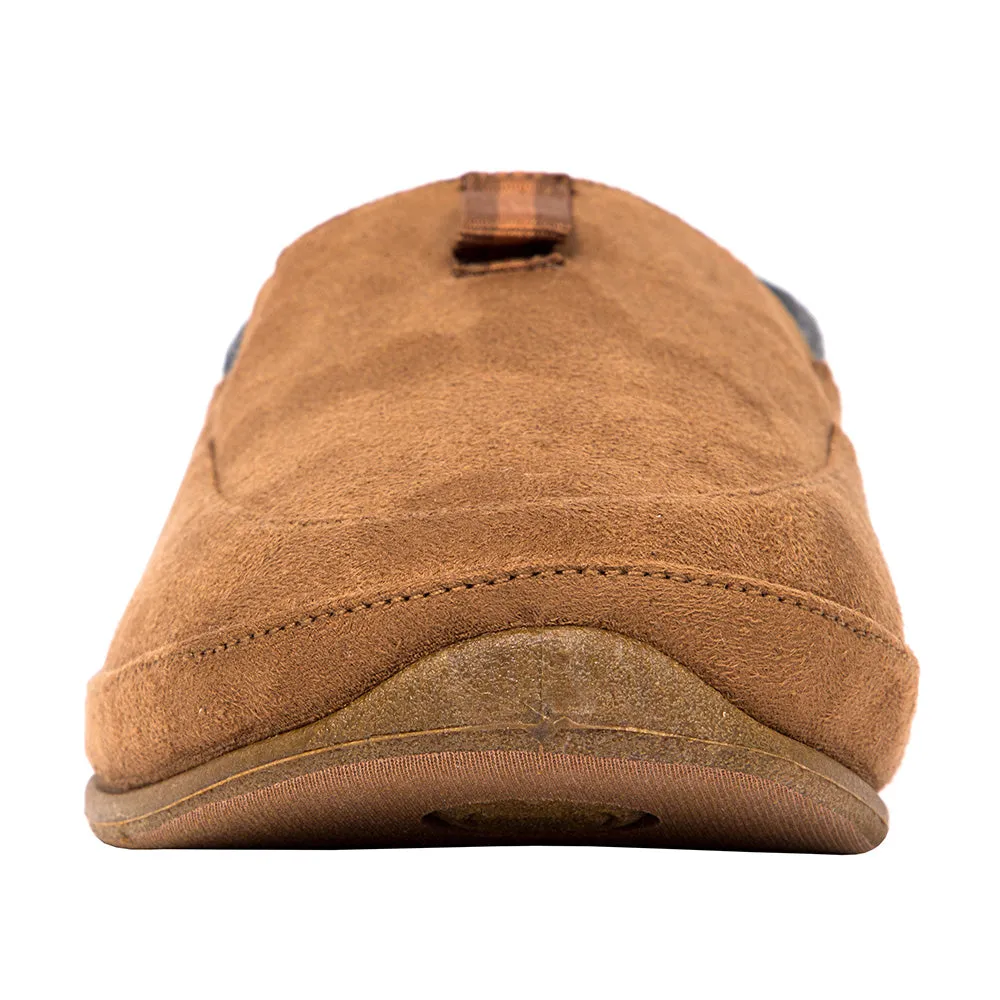 Campo Unisex Slipper in Chestnut/Dark Grey