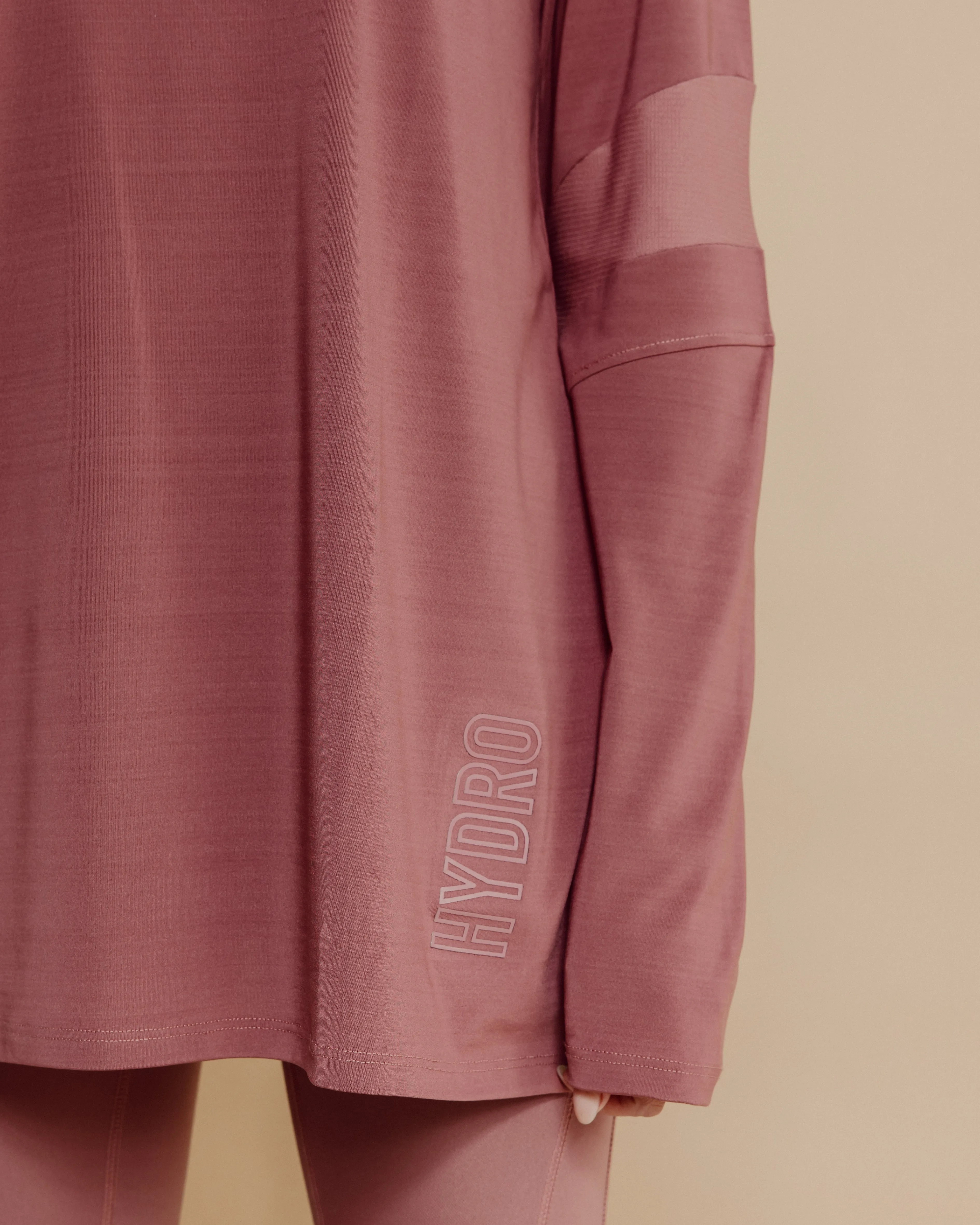 Flow Sports Tee | Blush