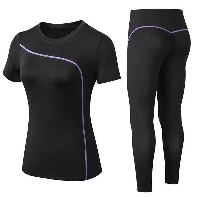 Gym training tights pants suit sportswear