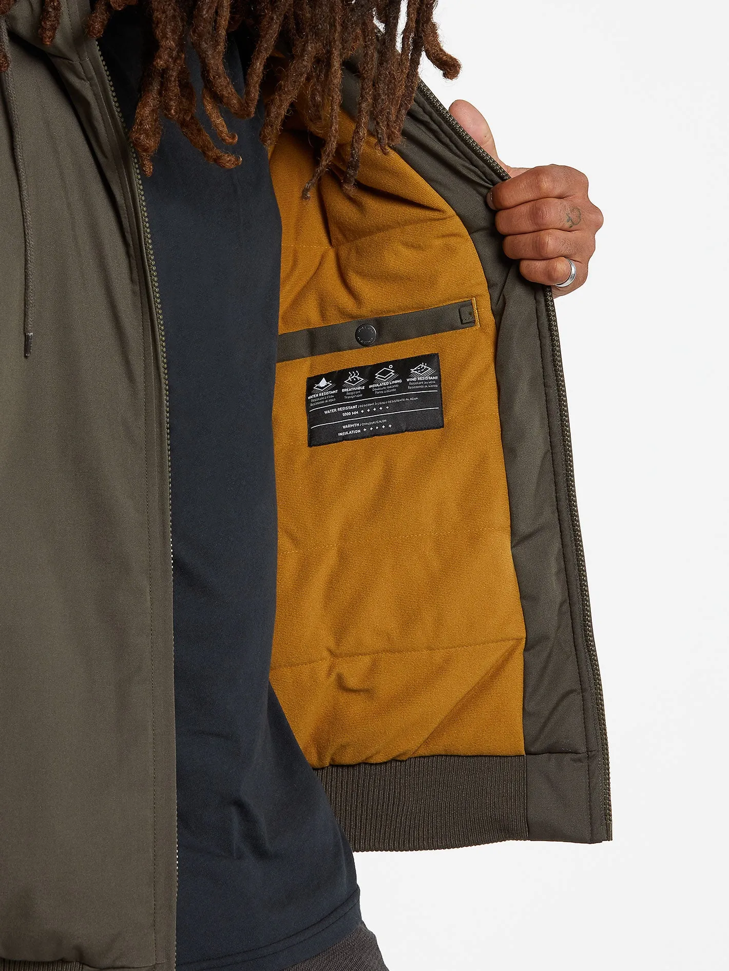 Hernan 5K Jacket - Lead