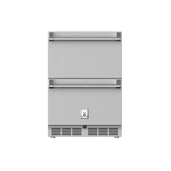 Hestan 24" Refrigerator Drawers with Lock