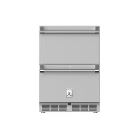 Hestan 24" Refrigerator Drawers with Lock