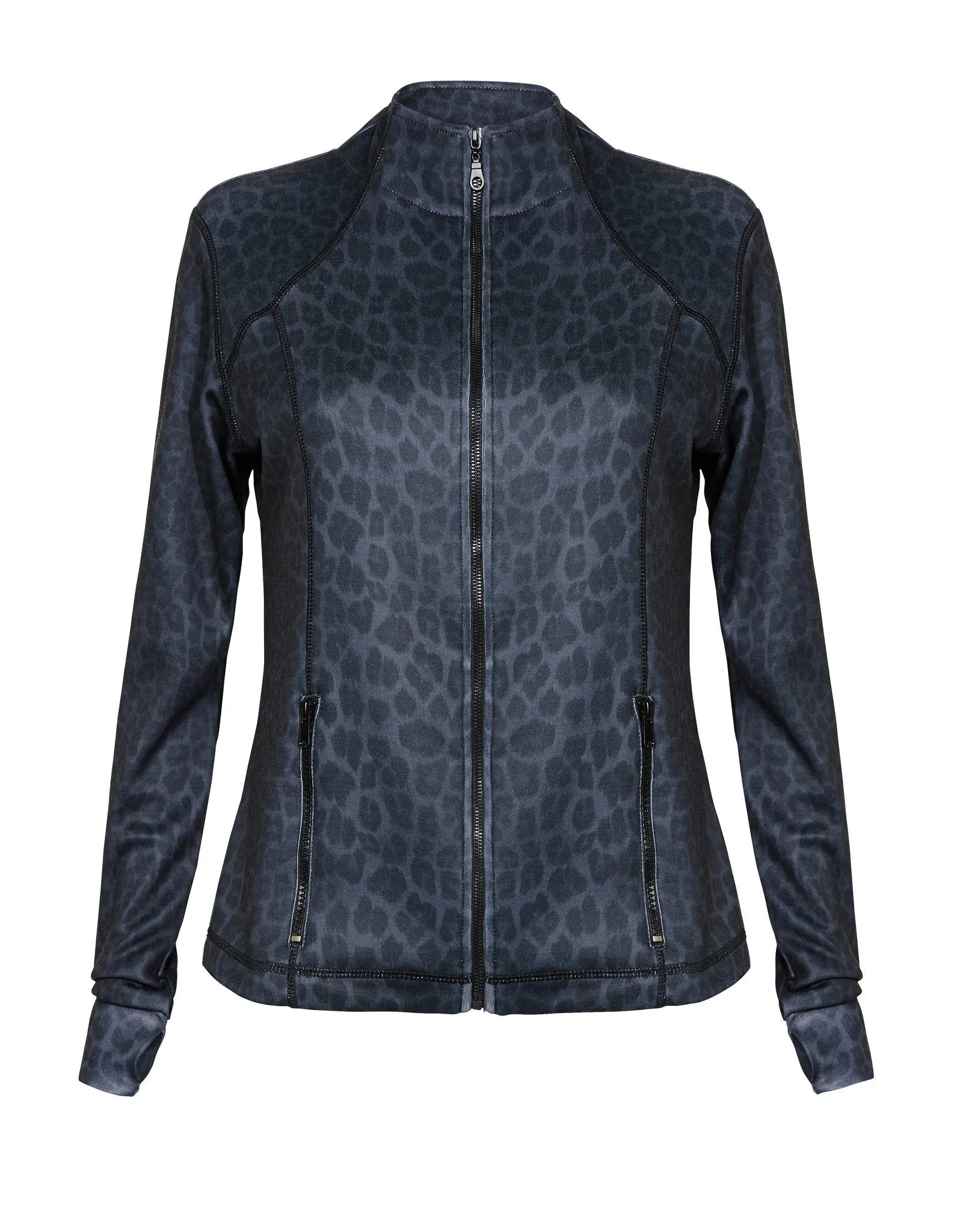 Judy - Black Leopard - Jacket