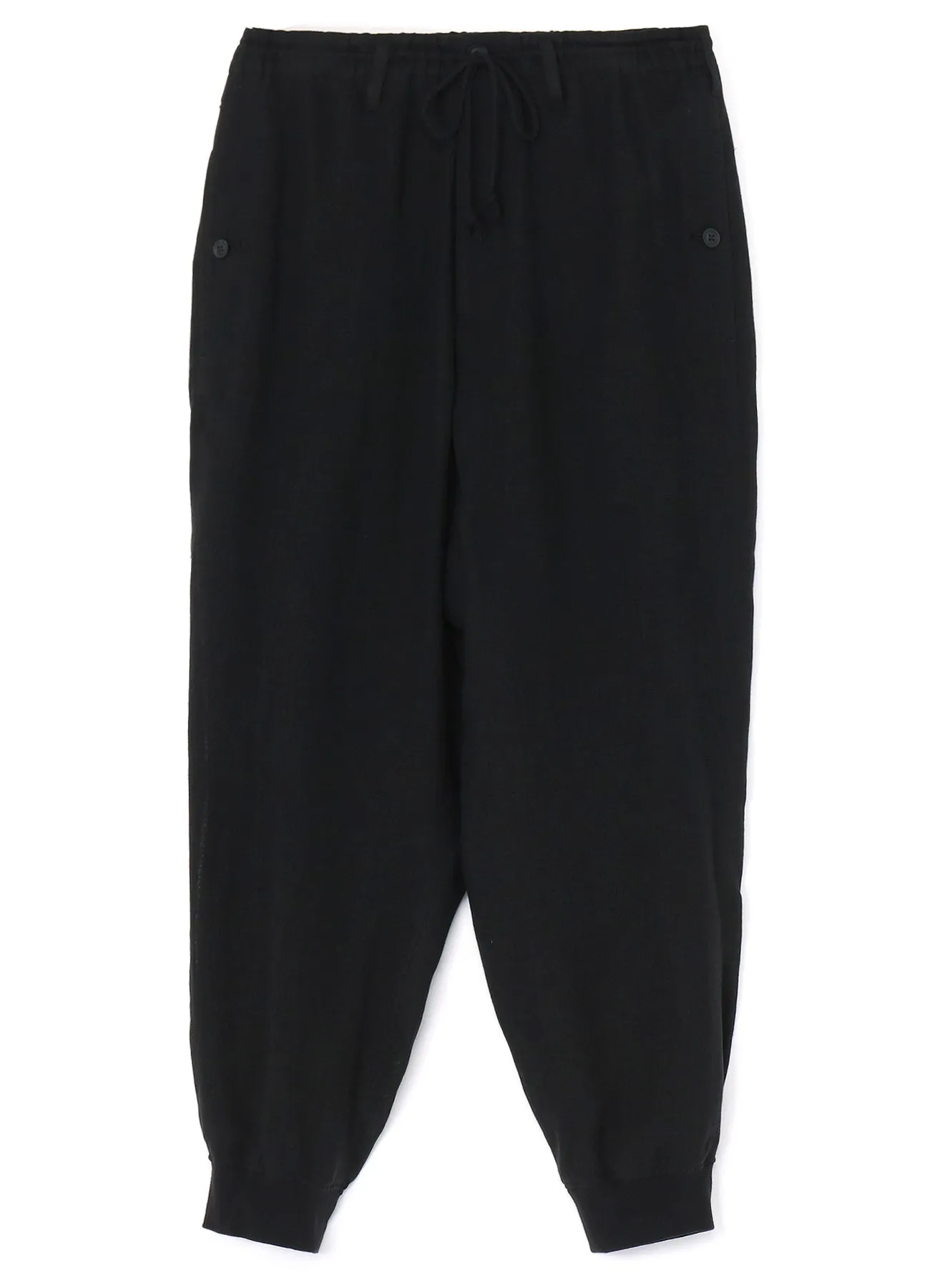 L VEIL LAWN R-RIBBED HEM PANTS