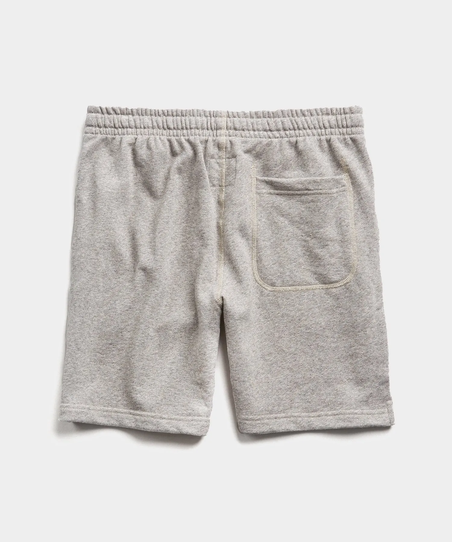 Lightweight Warm Up Short in Light Grey Mix