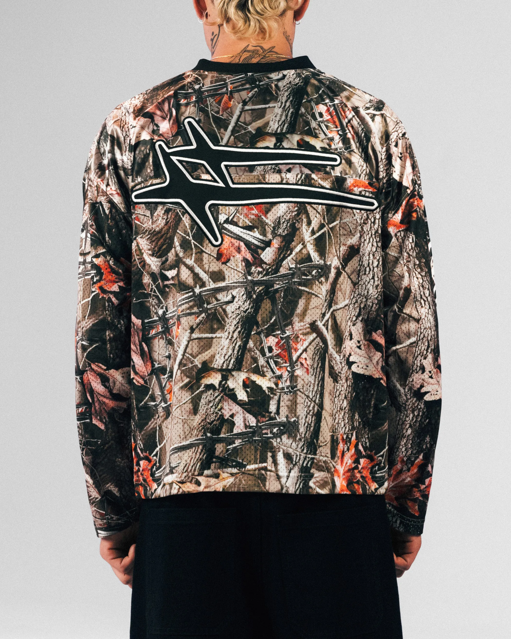 Loiter Long Sleeve Training Jersey Real Treet Camo