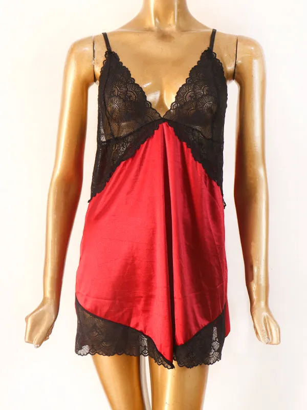 Maroon - Short Nighty For Women WSN04