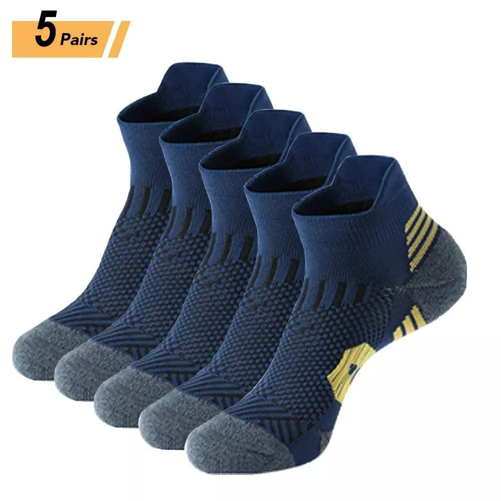 Men's Breathable Outdoor Running Socks: Active Sportswear Essentials