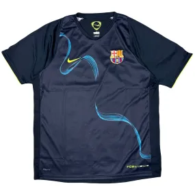 Nike Barcelona 2008/09 Training Shirt In Navy ( L )