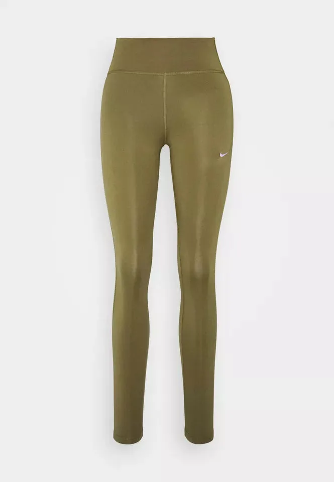 Nike Performance ONE COLORBLOCK Women's Leggings Gym Yoga Running Olive