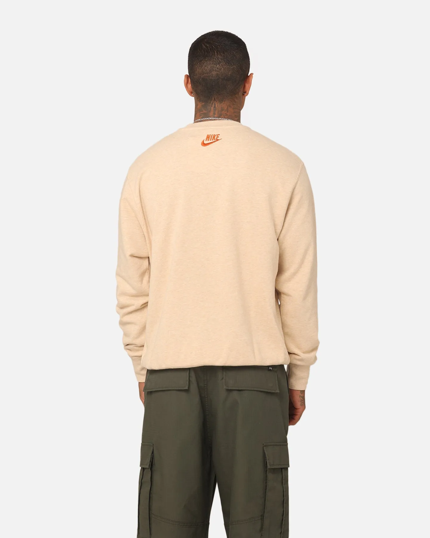 Nike Sportswear Club Fleece Crewneck Sesame