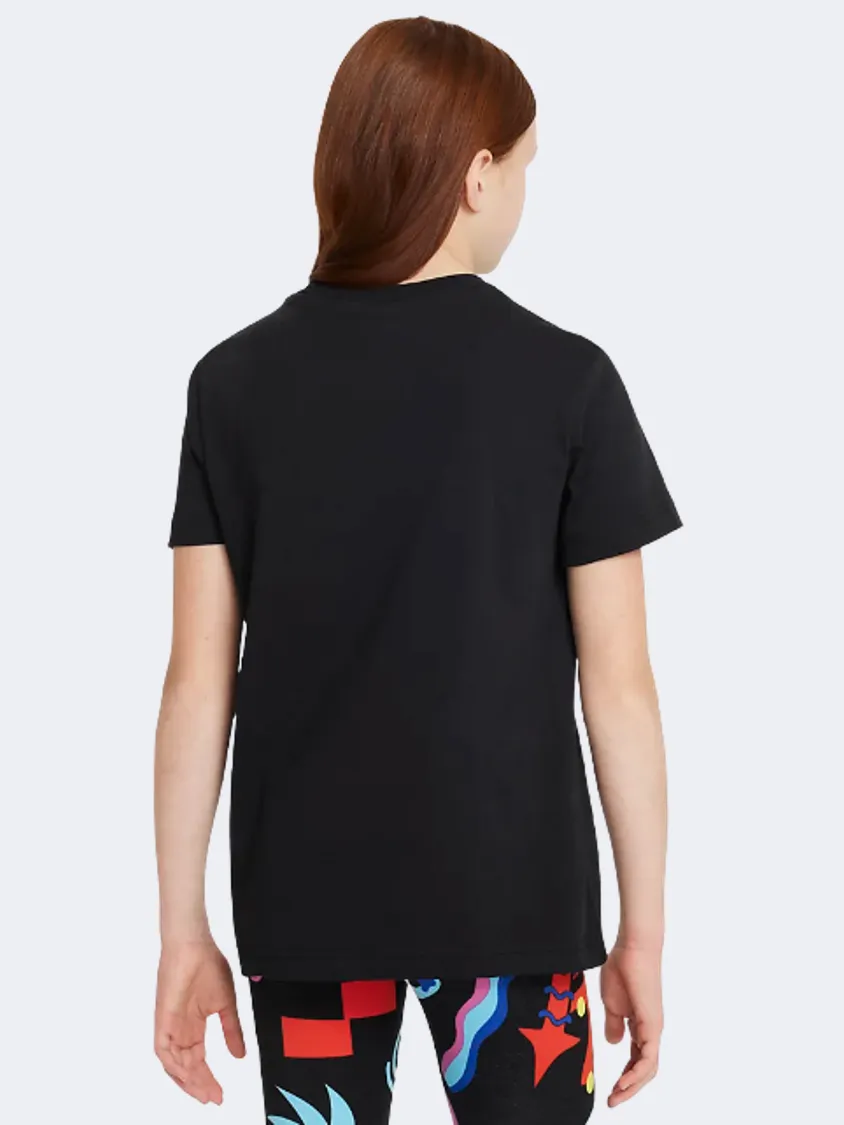 Nike Sportswear Girls Training T-Shirt Black