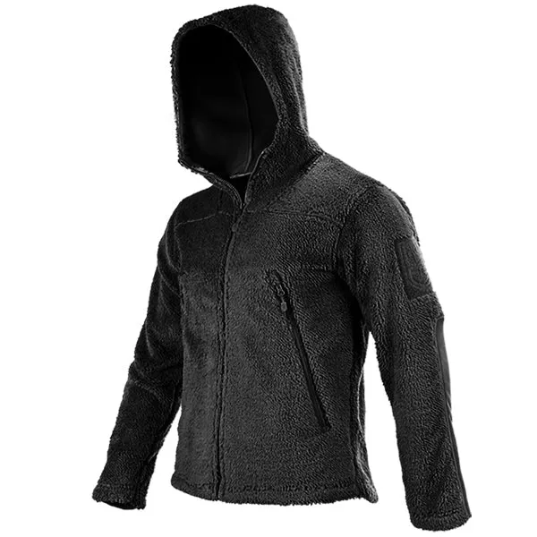 outdoor tactical sweatshirt with hiking jacket