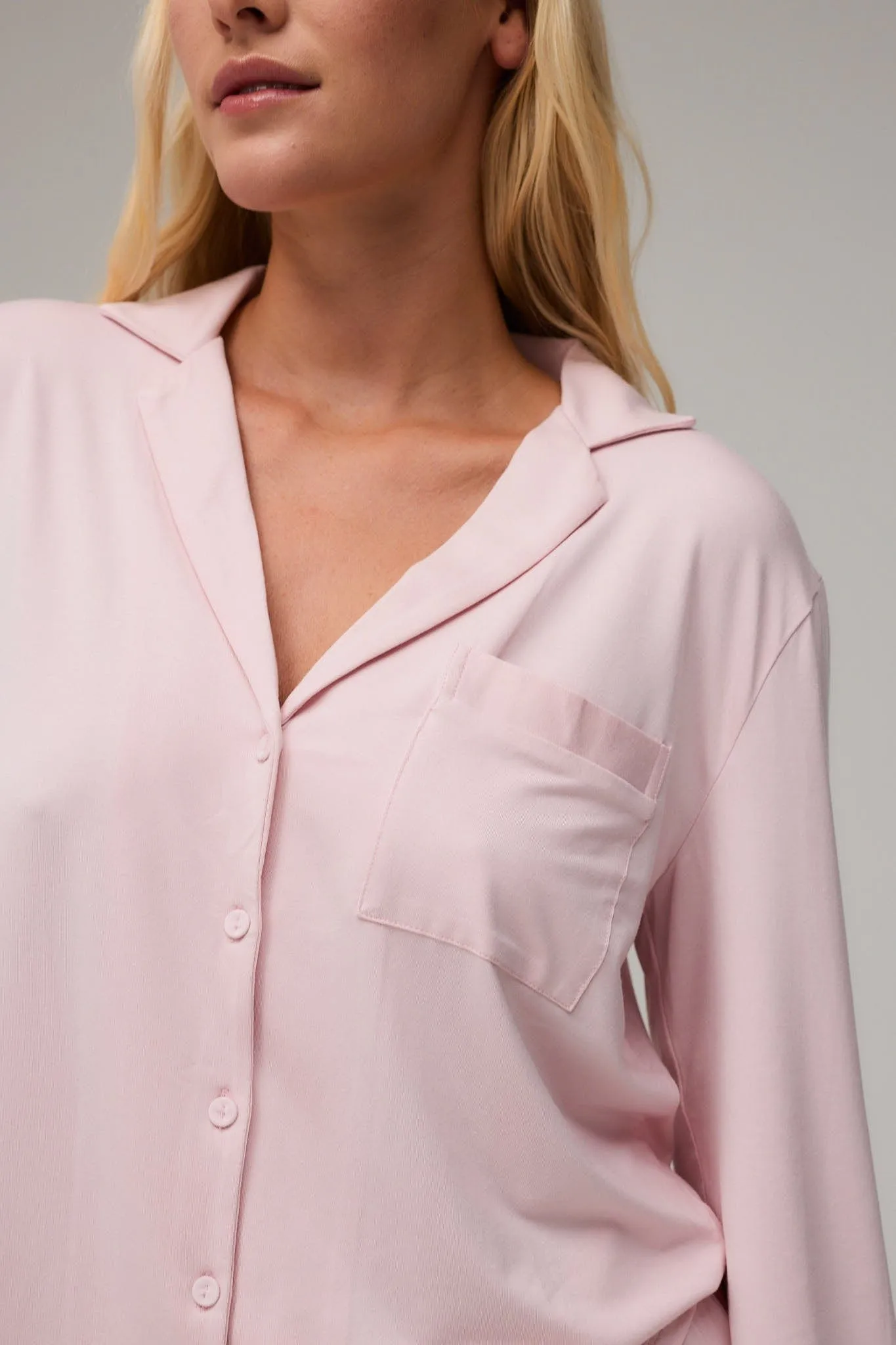 Pyjamas Blouse - Soft Pink