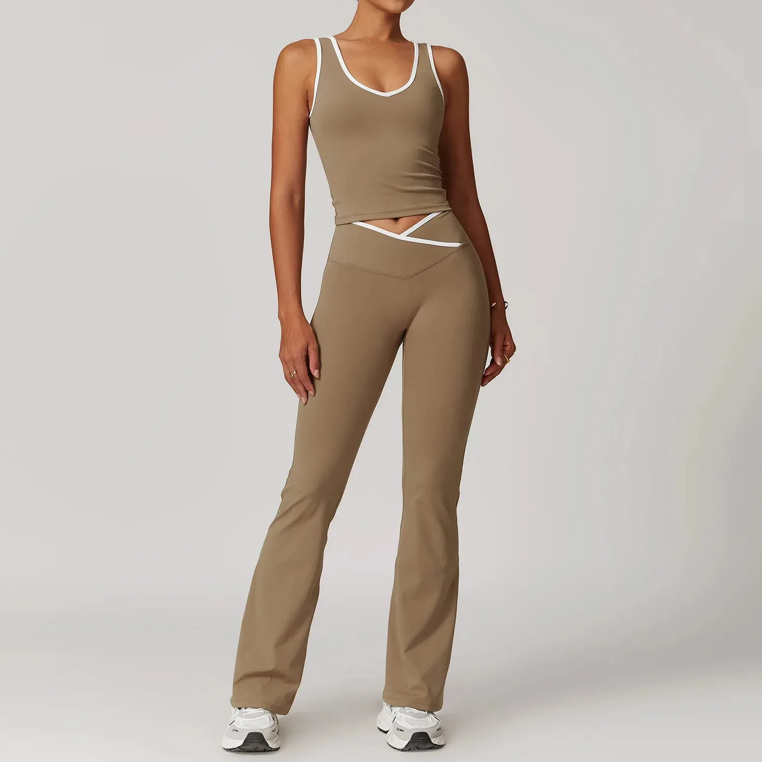 Quick-Dry Athletic Sets for Yoga 2 Piece Gym Style Outfit