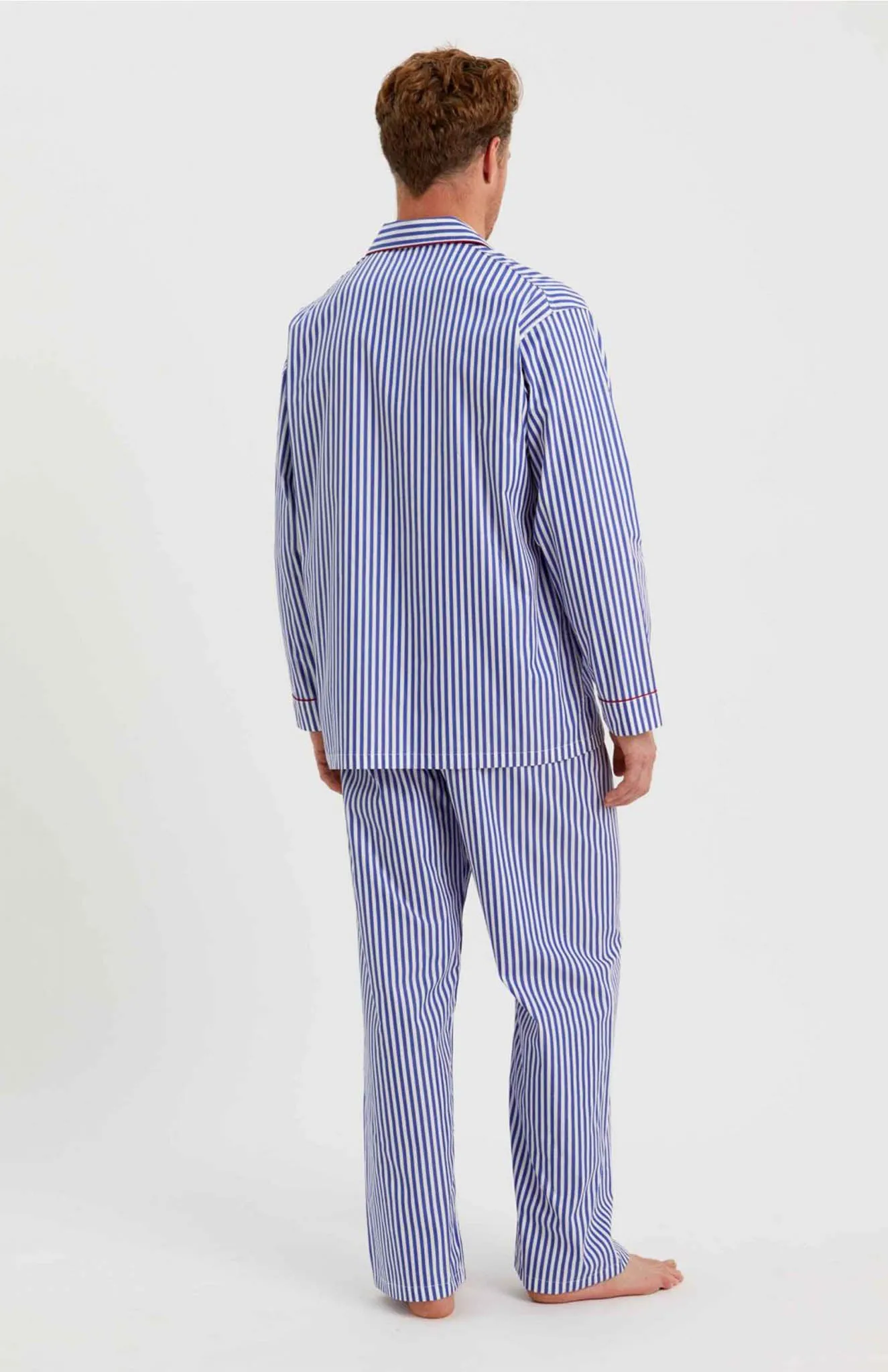 Sea Breeze Stripes | Lounge Wear Set | 100% Cotton