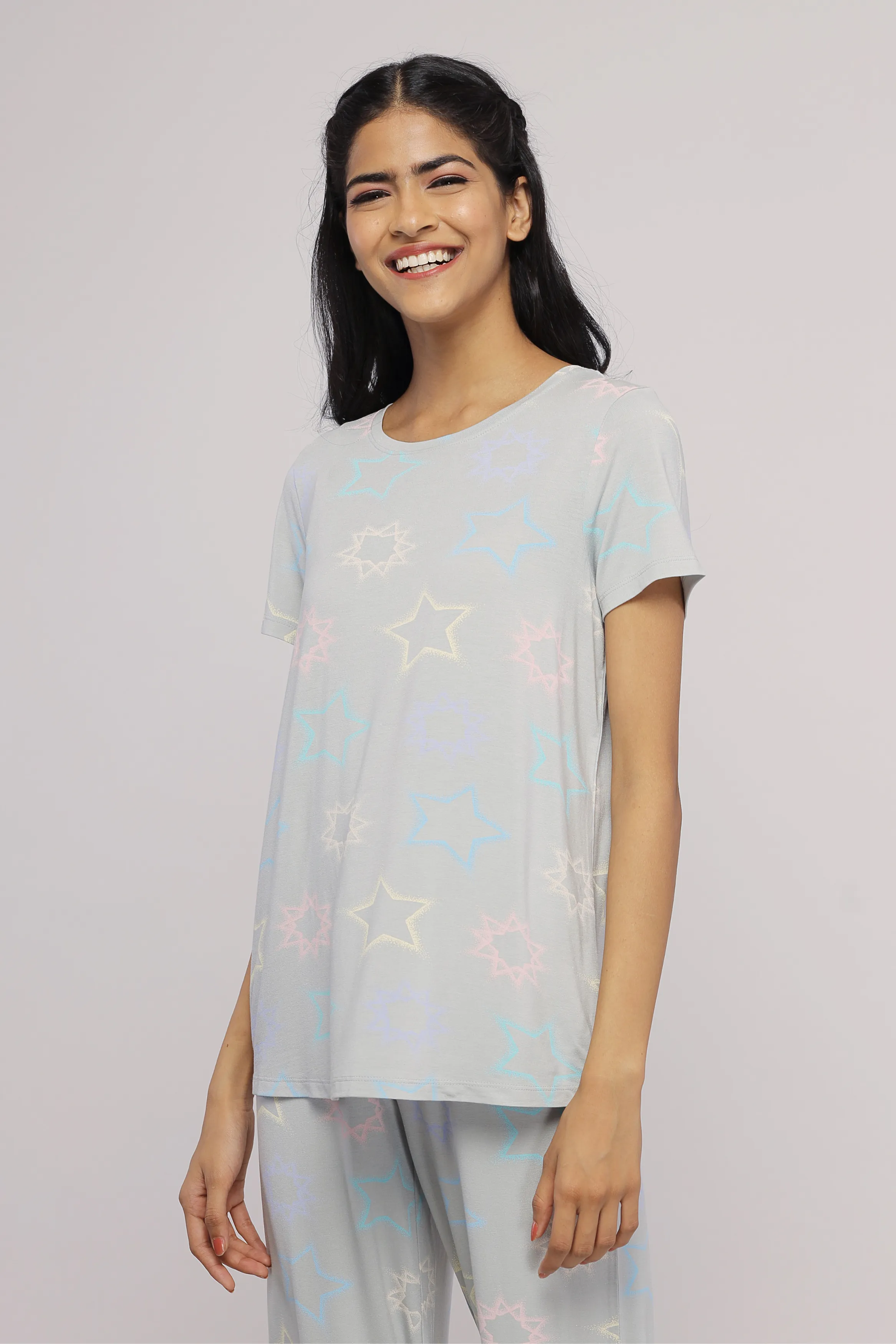 Starlit Cuffed Pajamas