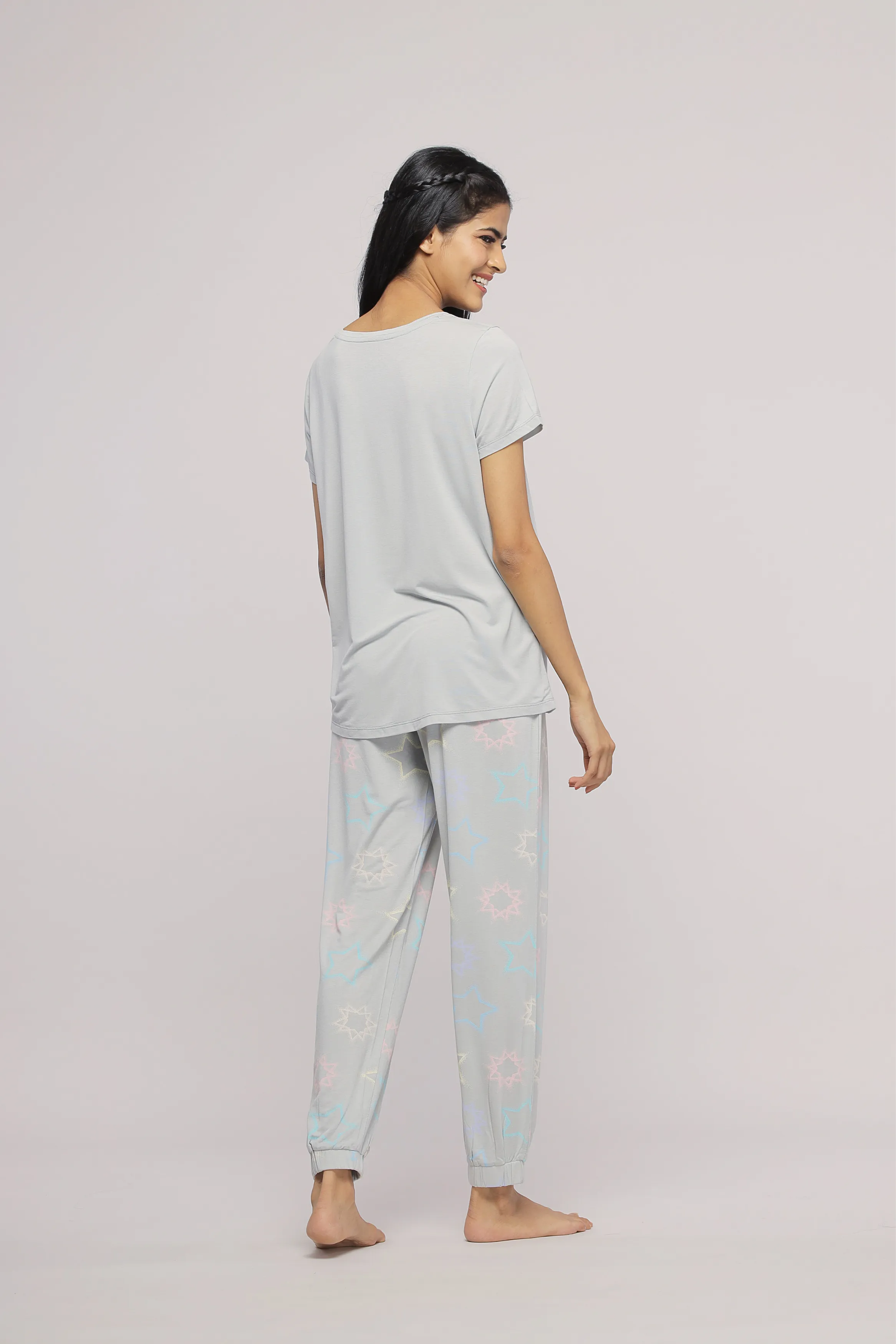 Starlit Cuffed Pajamas