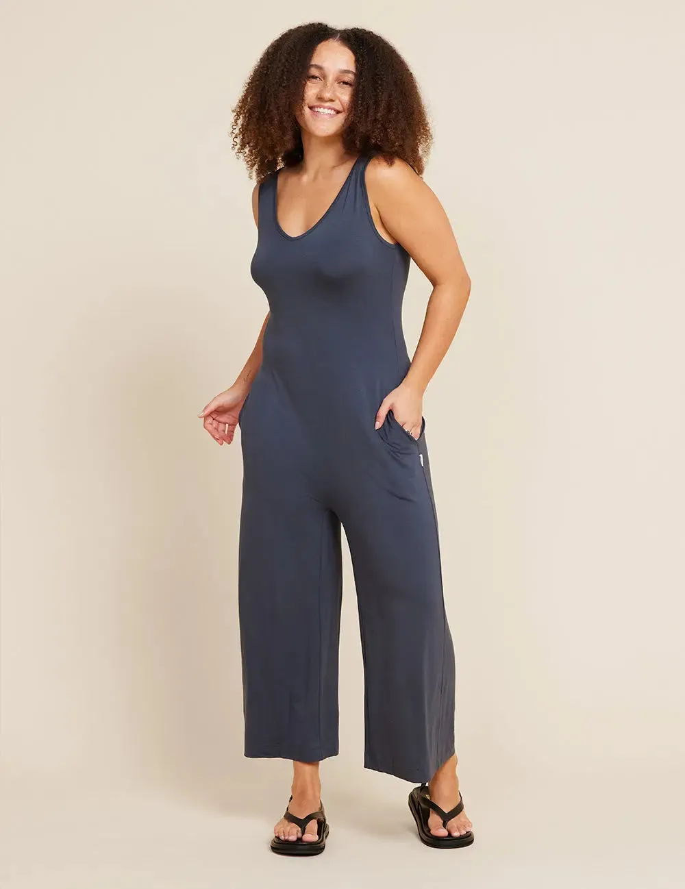 Storm Long Bamboo Jumpsuit