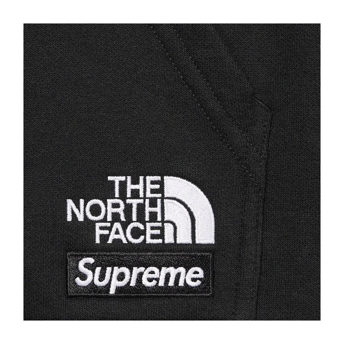 Supreme The North Face Convertible Hooded Sweatshirt Black