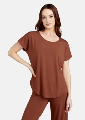 Tall Evelyn Scoop Neck Top