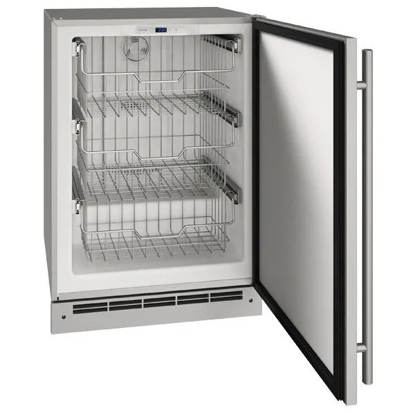 U-Line UOFZ124SS01B Ofz124 24" Convertible Freezer With Stainless Solid Finish (115 V/60 Hz)