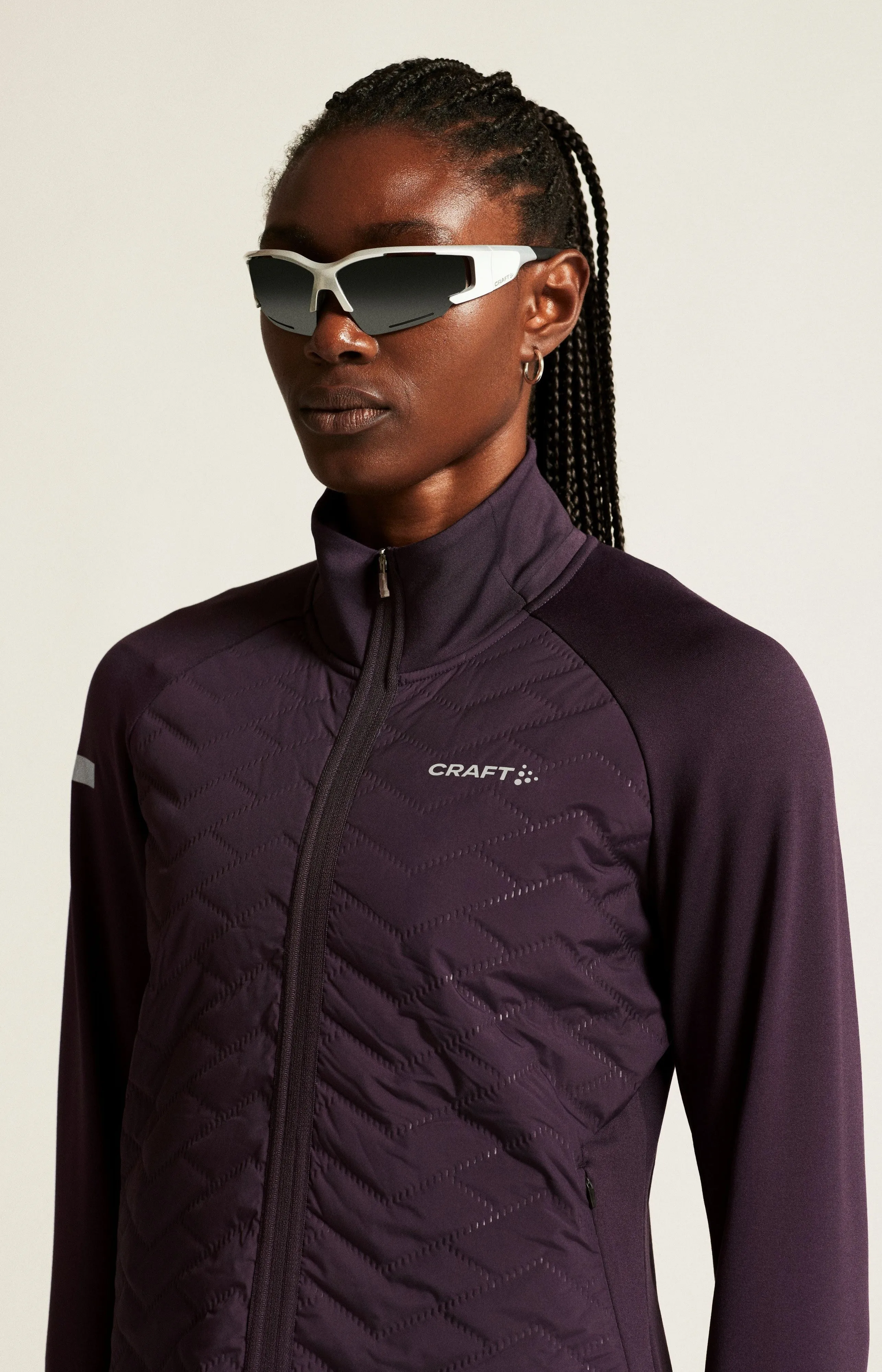 WOMEN'S ADVANCED SUBZ JACKET - DKPLUM