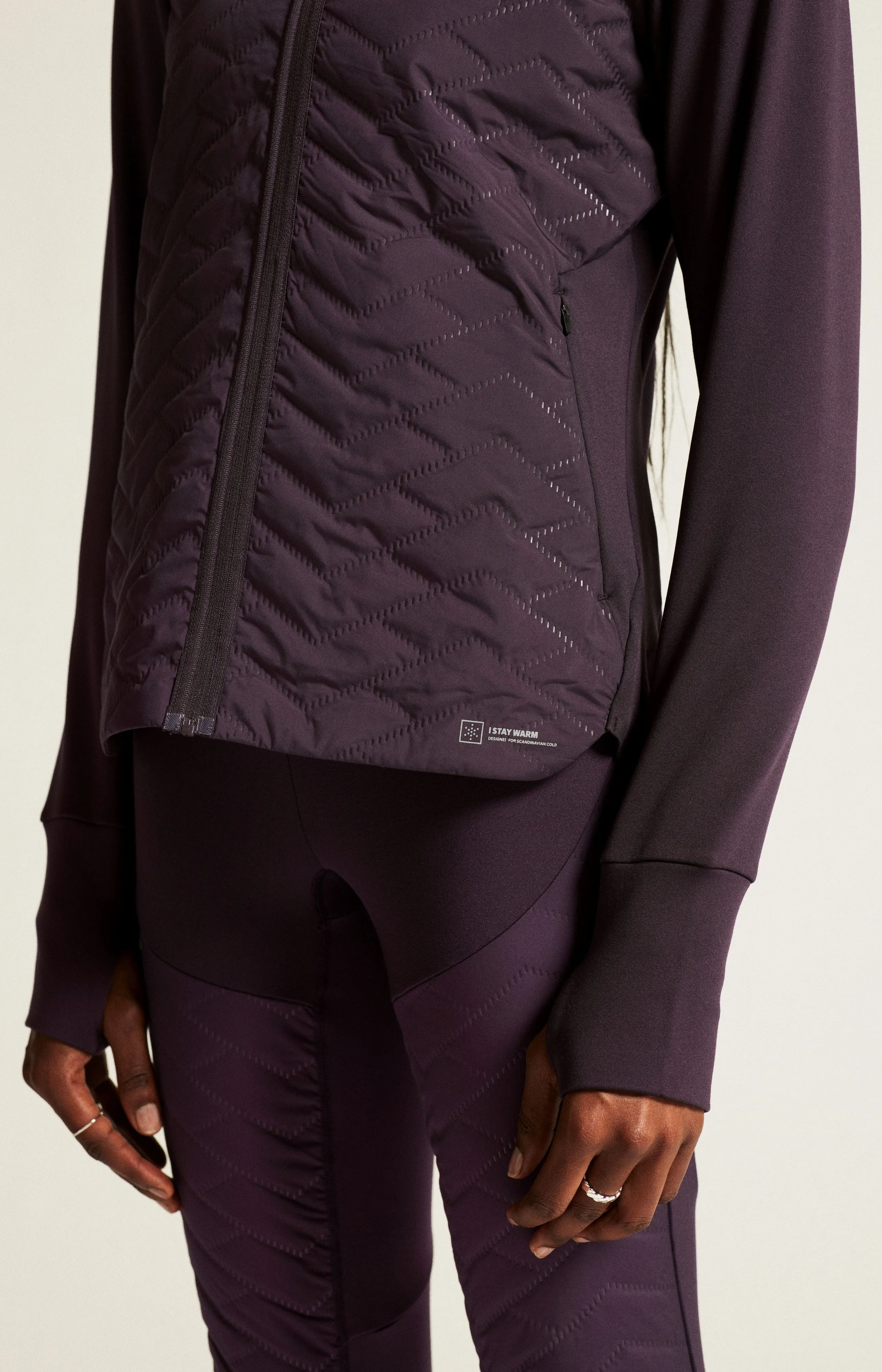 WOMEN'S ADVANCED SUBZ JACKET - DKPLUM