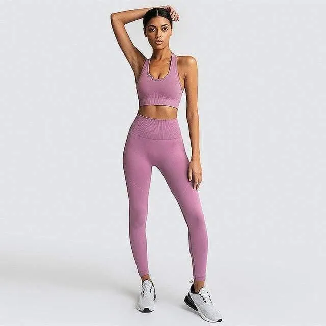 Women's Seamless Yoga Suit Sportswear