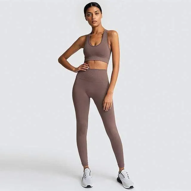 Women's Seamless Yoga Suit Sportswear